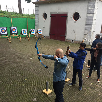 Schieten uitje op locatie